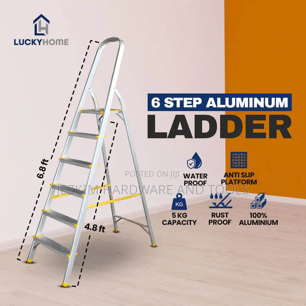 6steps Aluminum Ladder