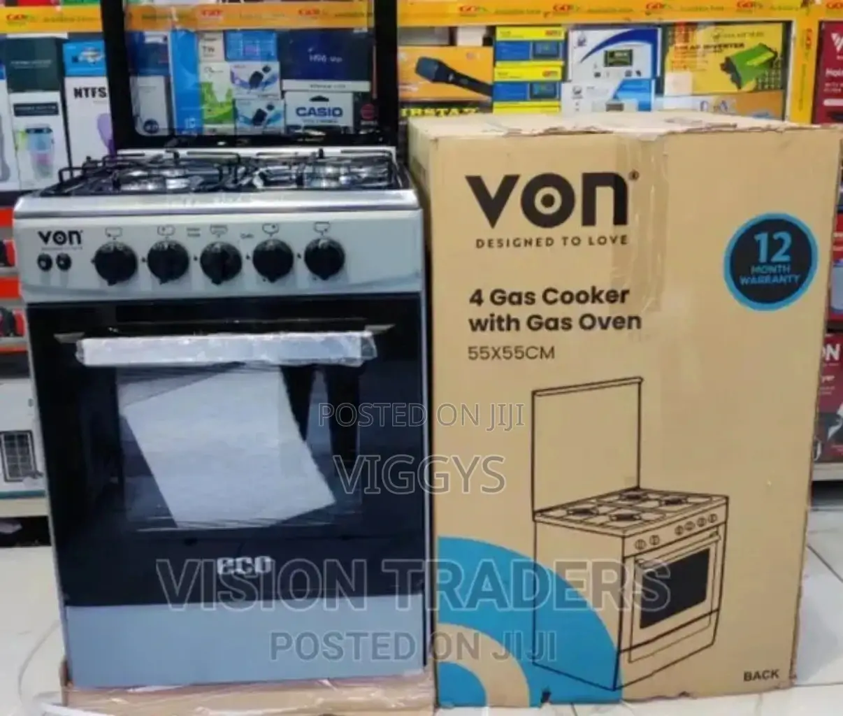 Von Full Gas Cooker