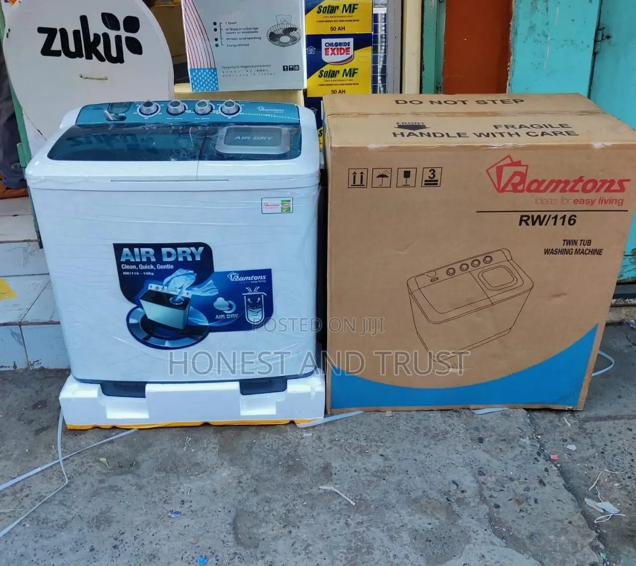 Ramtoms 10 KGS Twin Tub Washing Machine