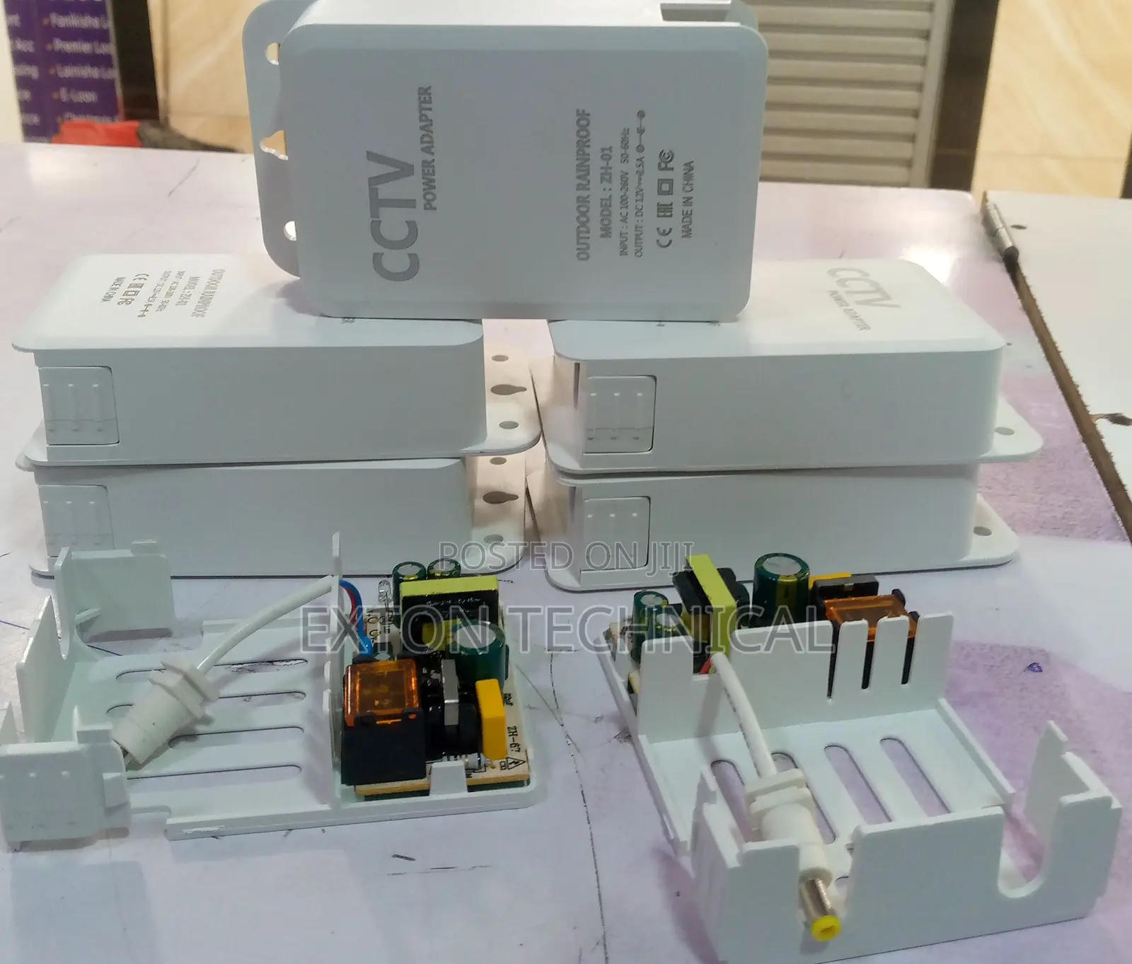 Dc 12v 2.5a Waterproof Power Supply Adapter for Outdoor CCTV