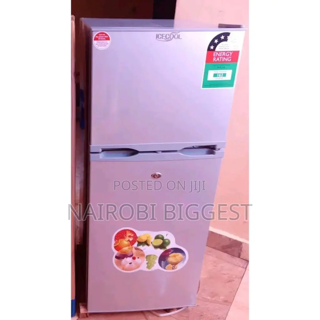 Icecool 118 Litres Double Door Fridge