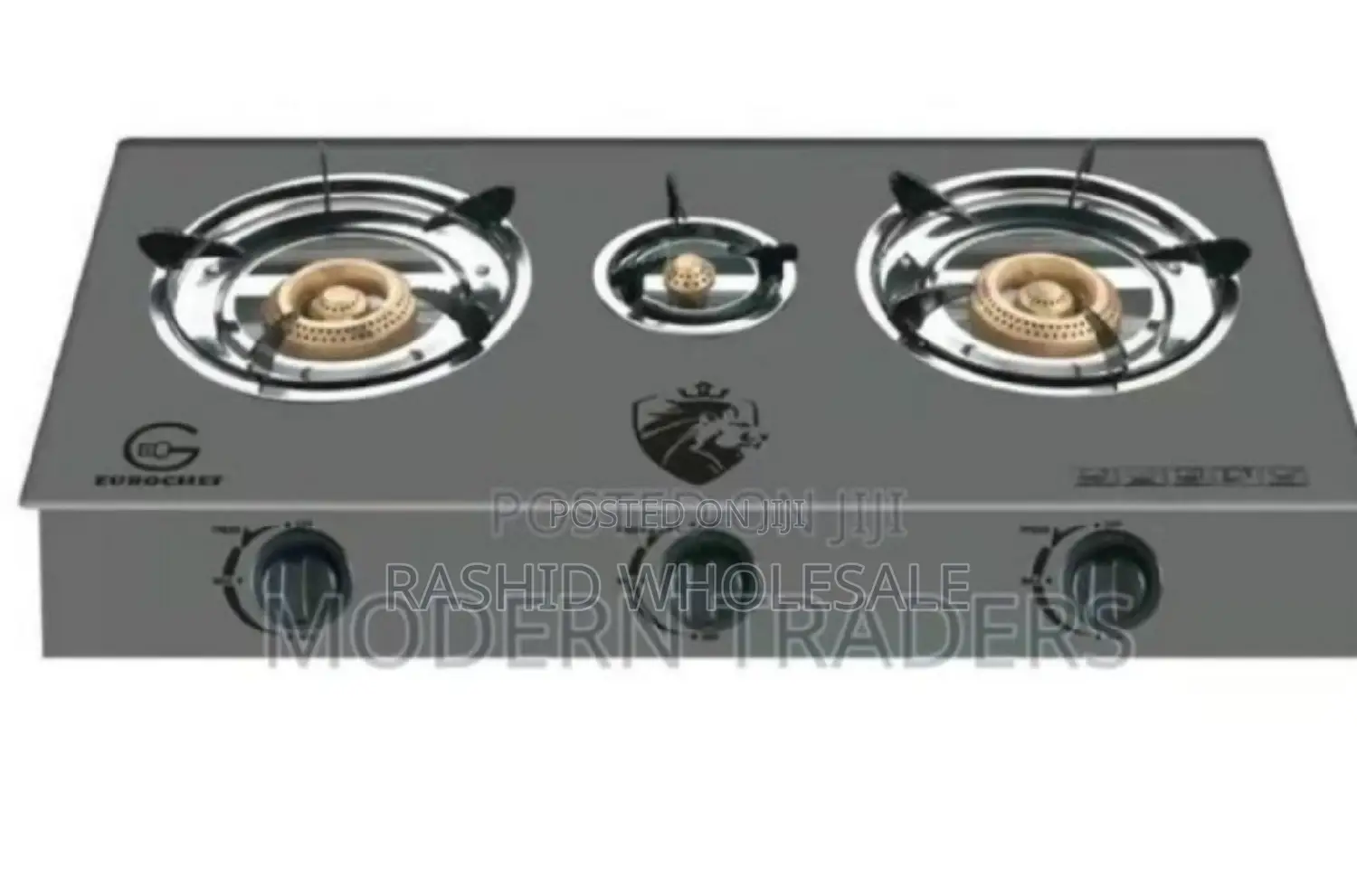 ✓✓3 Burner Gas Glass Table Burner