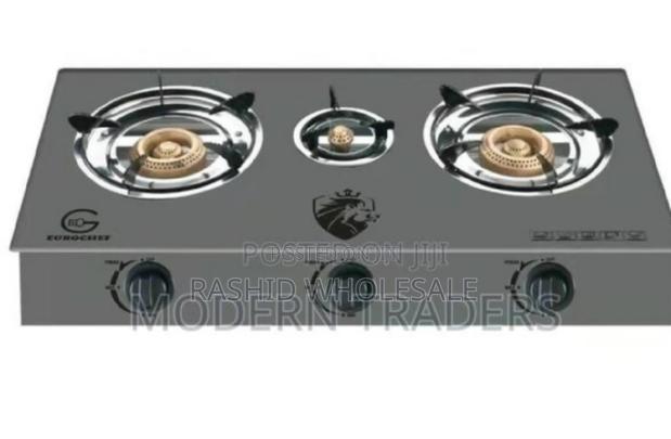 ✓✓3 Burner Gas Glass Table Burner