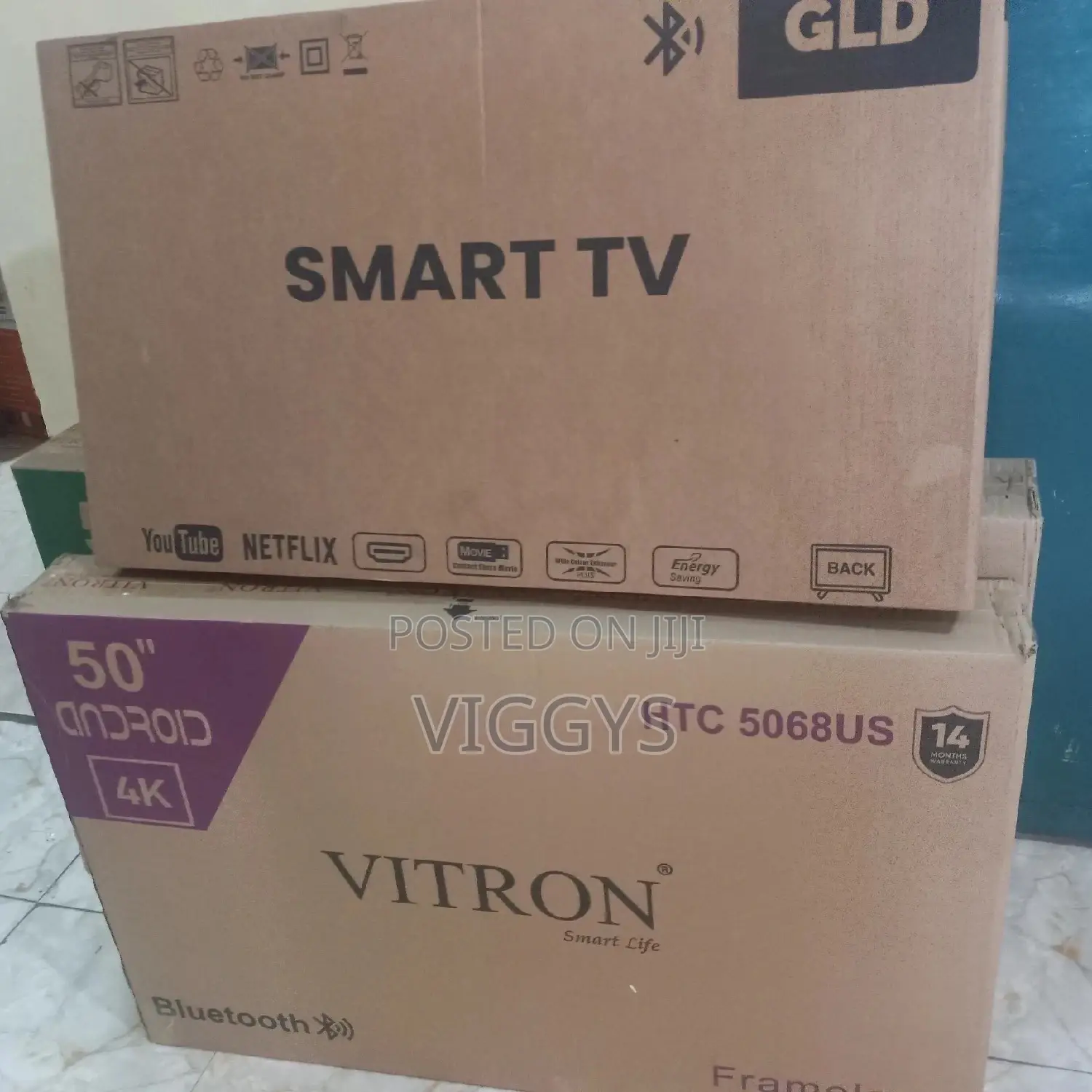 Vitron 50 Inches Smart Android Tv