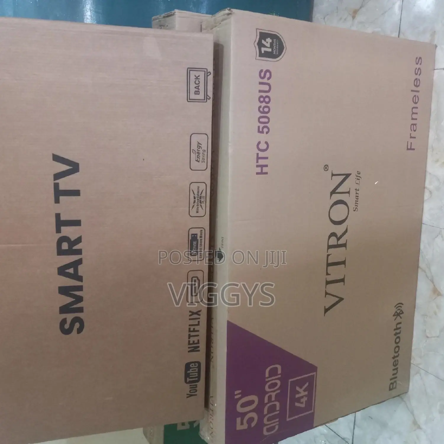 Vitron 50 Inches Smart Android Tv