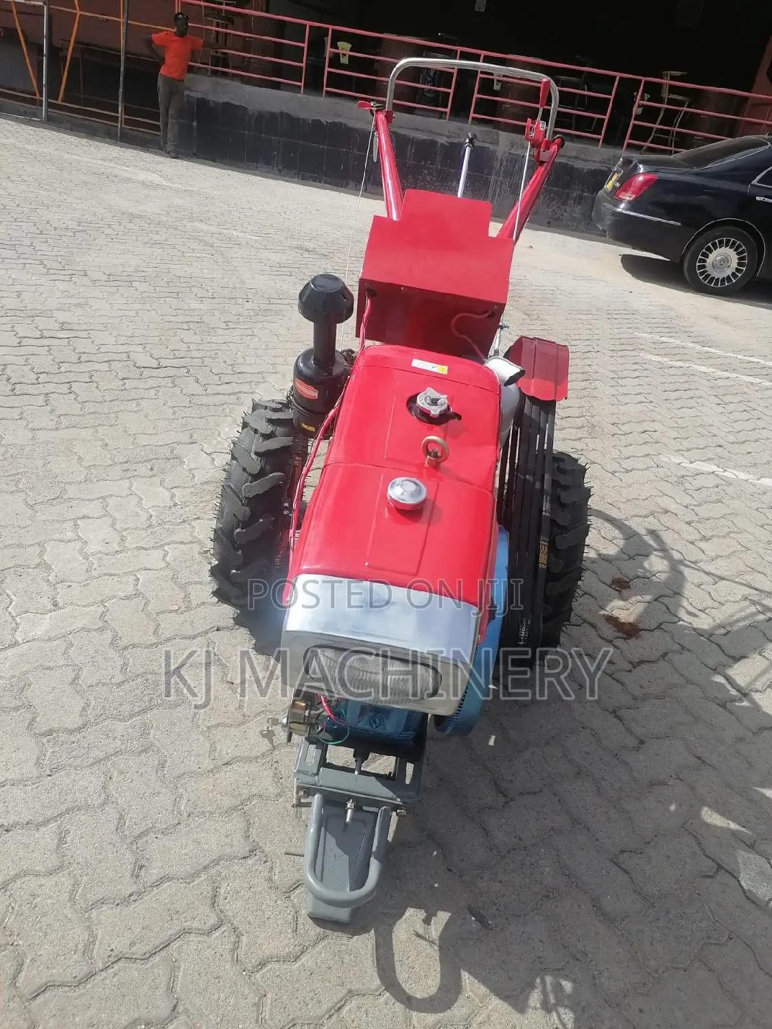 Walking Tractor Diesel Engine Key Start With 6 Gears.