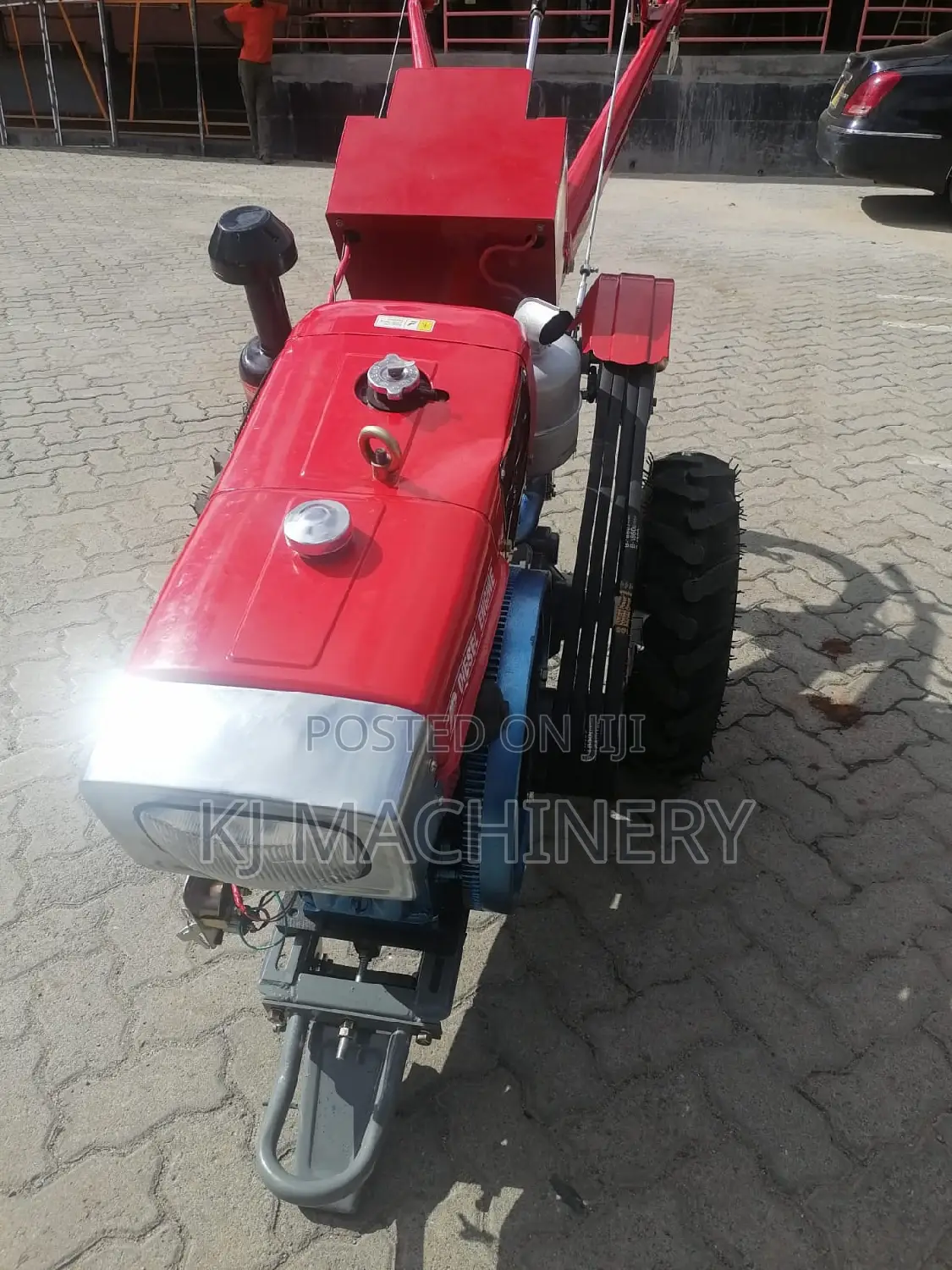 Walking Tractor Diesel Engine Key Start With 6 Gears.