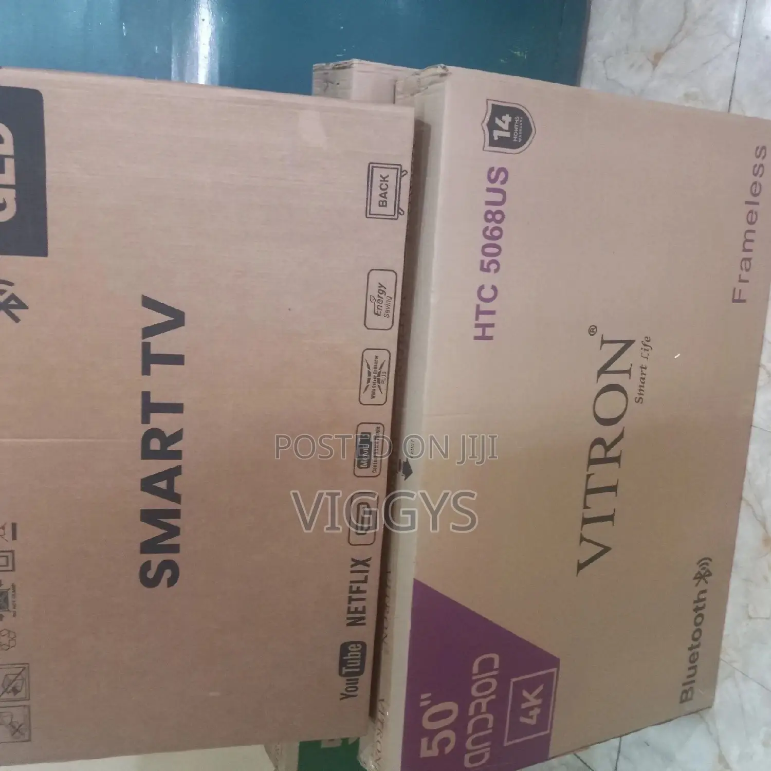 .Vitron 50inches Smart Android Tv