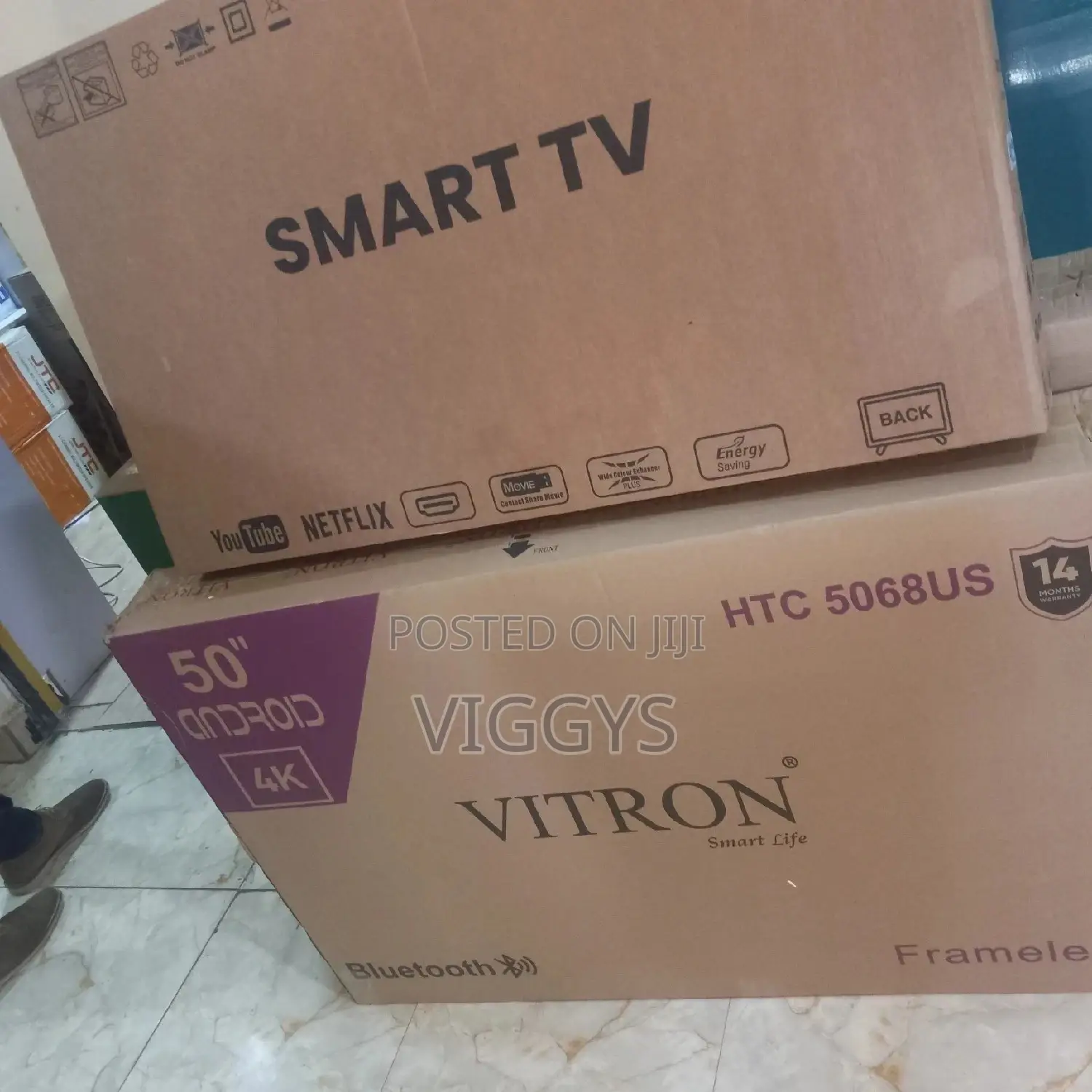 Vitron 50 Inches You Tube Android and Netflix