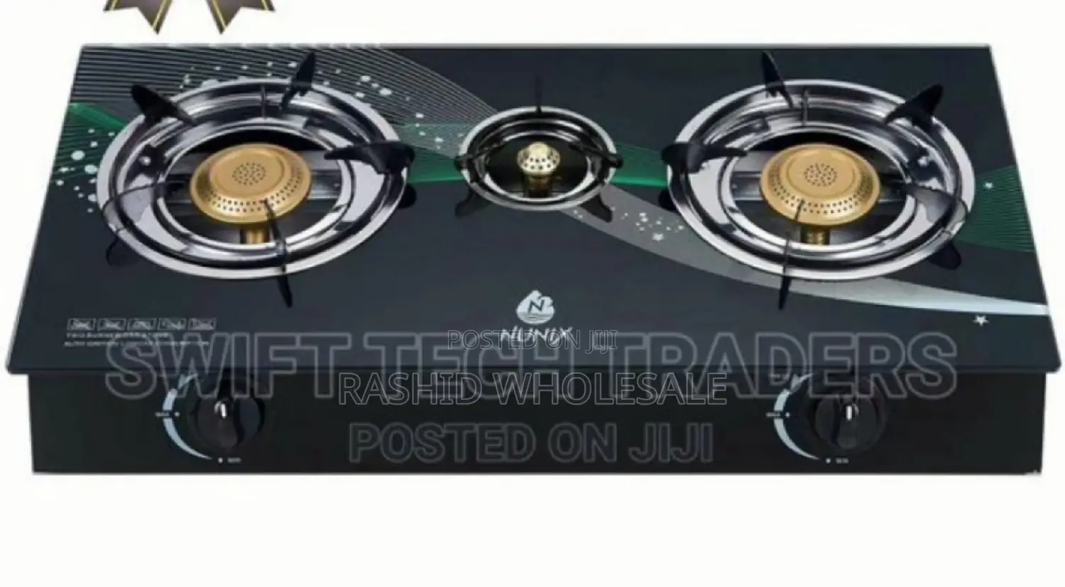 New 3+1 Burner Cooker