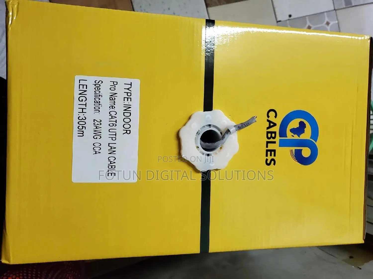 Lan Cable 20bob Per Meter