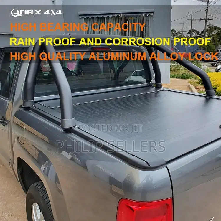 Pickup Truck Bed Cover Hard Fold Tonneau Cover for Toyota Hi