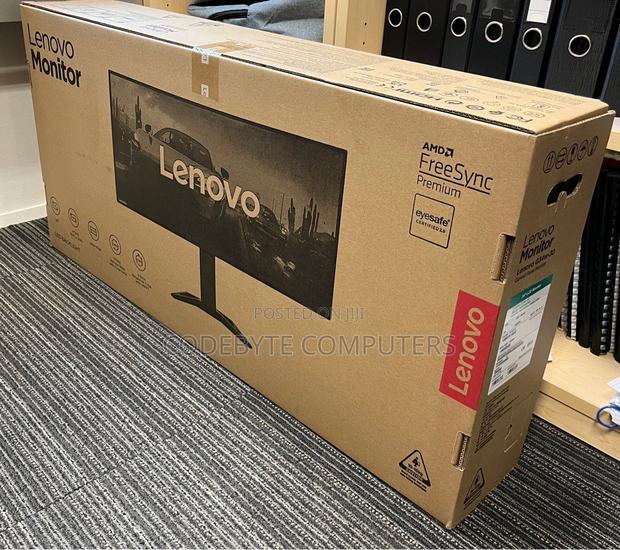 Lenovo G34w-30 34" Ultrawide WQHD Curved Gaming Monitor 34"