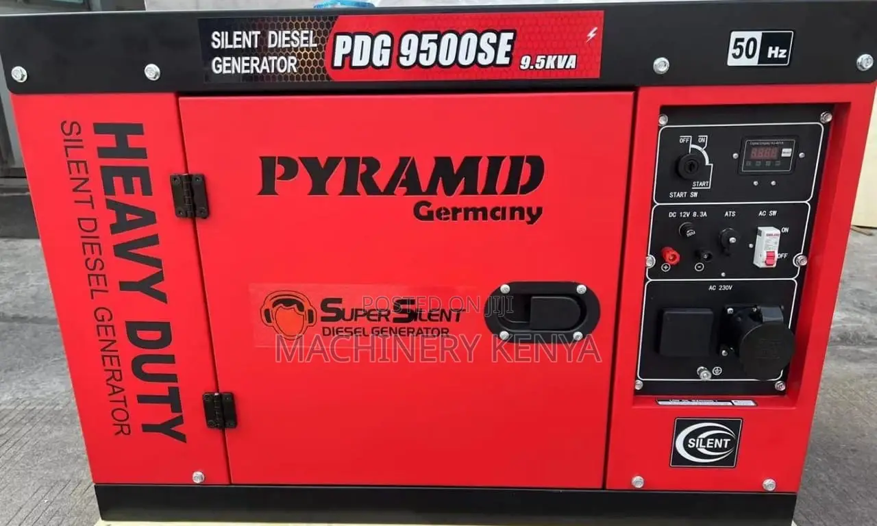 9.5kva Pyramid Germany Power Generator