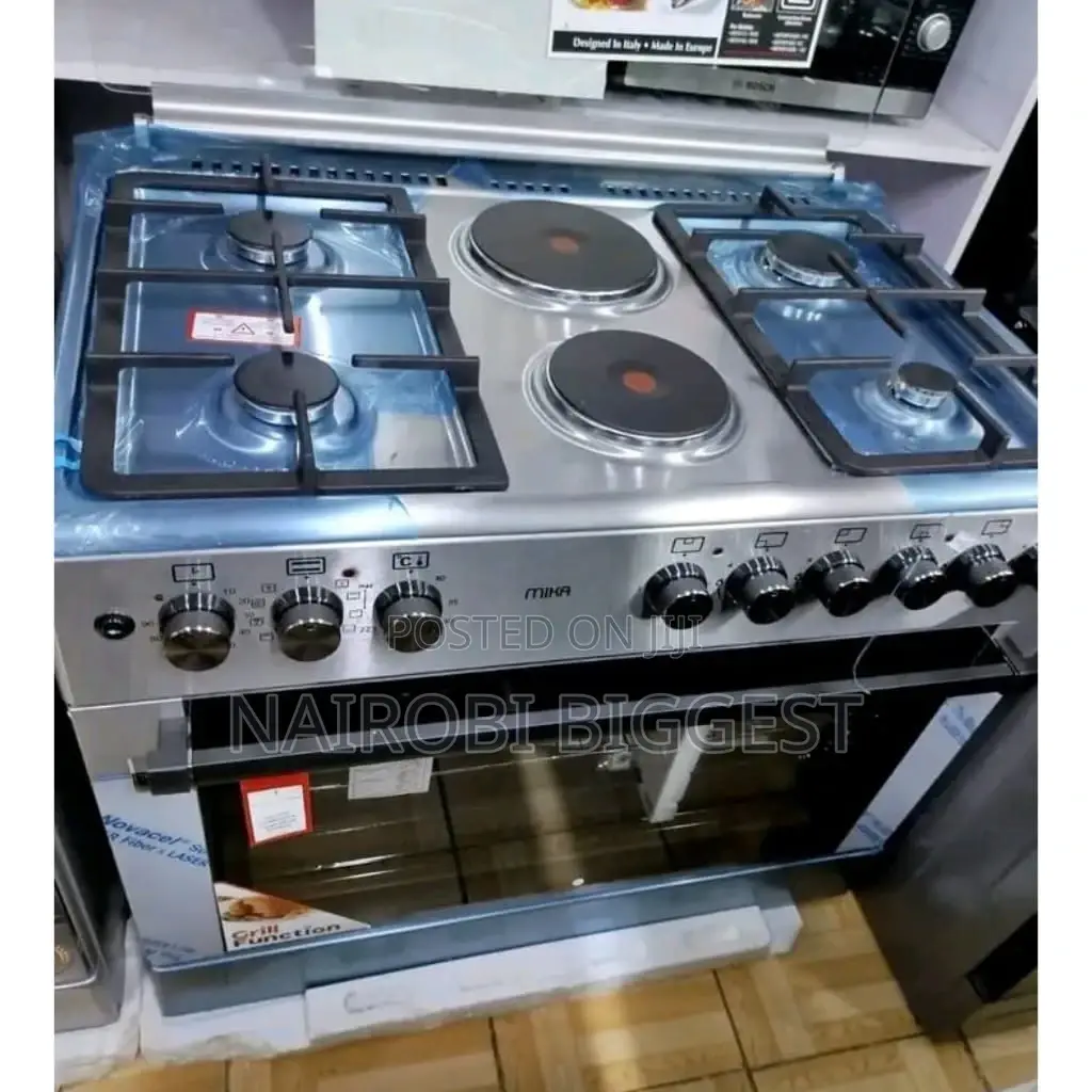 Mika 60×90 4gas+2electric Standing Cooker