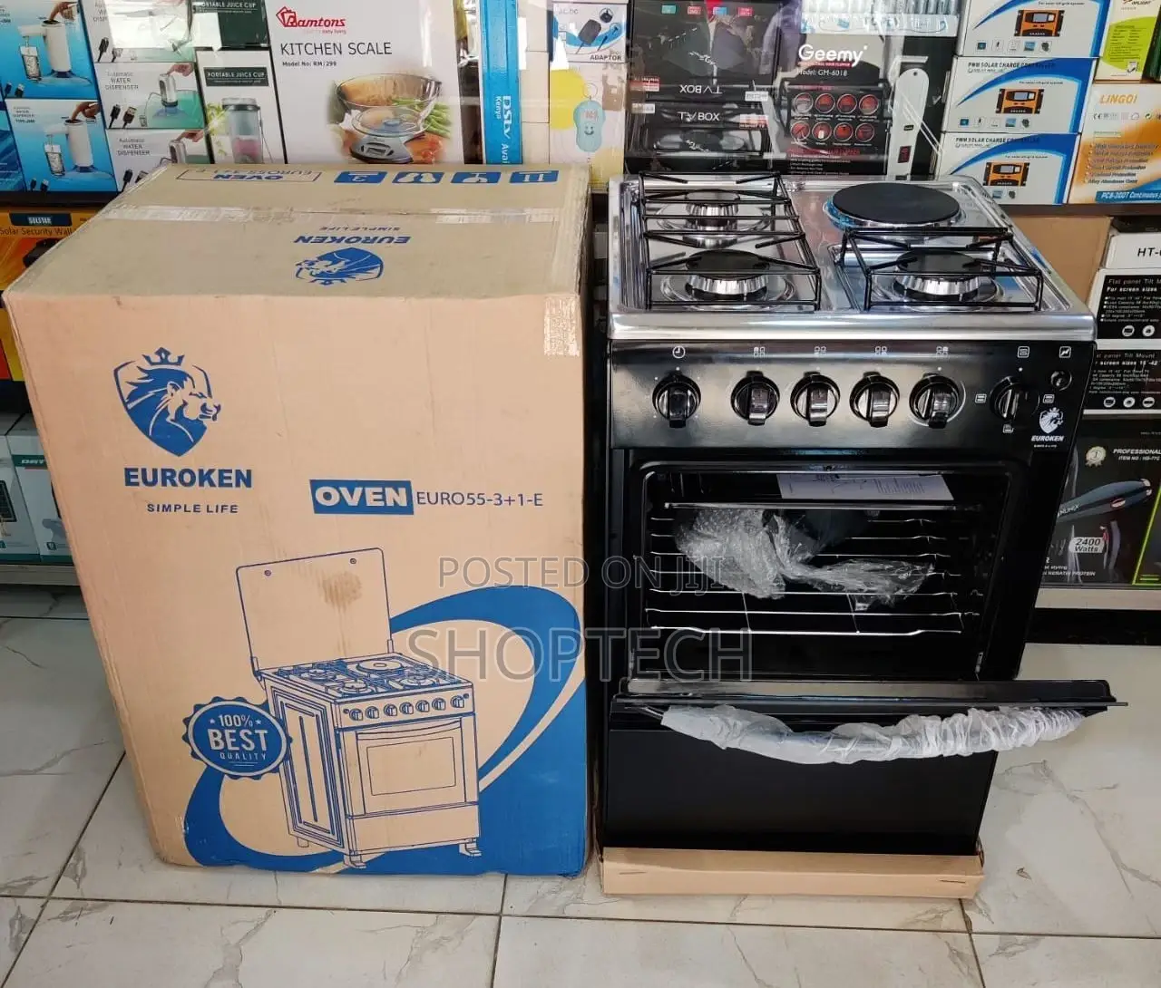 Euroken 3G+1E 50x55 Cooker