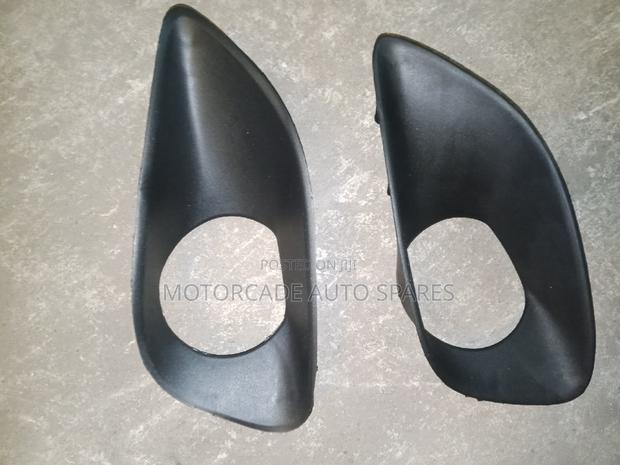 Toyota Belta Fog Lights Covers - main view