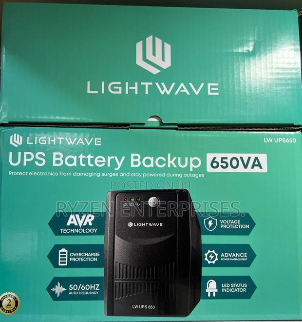 Lightwave 650va Ups/ 650va Ups