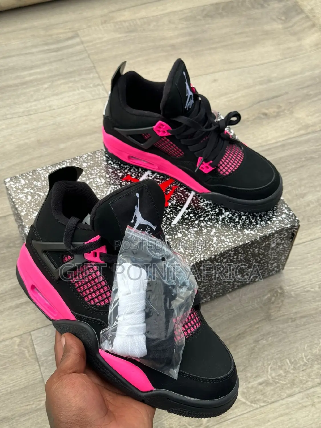 Air Jordan 4 Ladies Sneakers