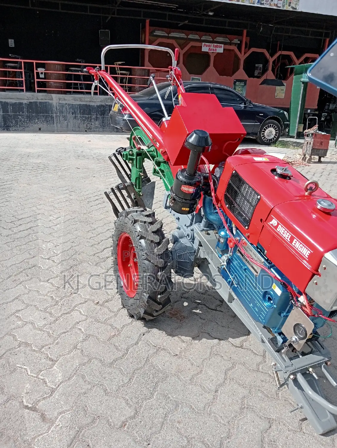 JD Powerful Walking Tractor