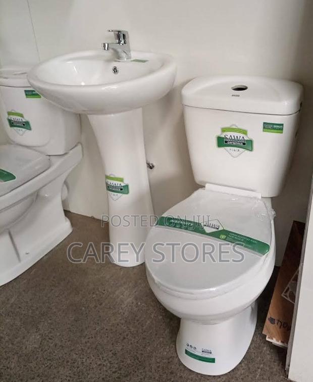 Closed Couple Toilets - main view