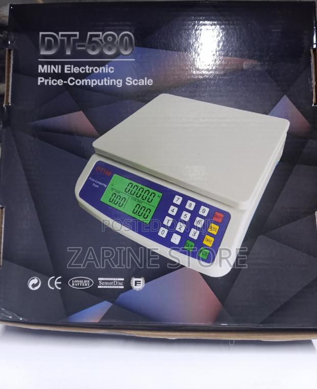 DT-580 Mini Electronic Price Computing Scale - main view