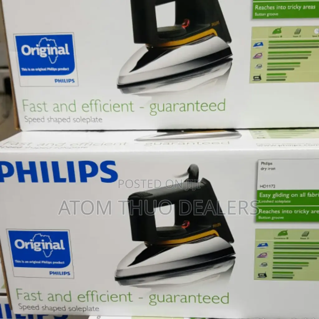 Original Phillips Dry Iron Box