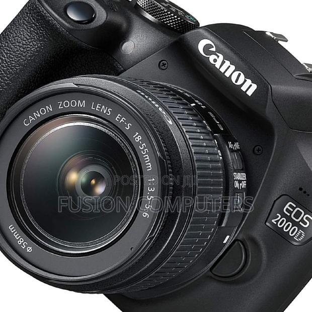 Canon EOS 2000D DSLR Camera With 18-55mm Lens - main view