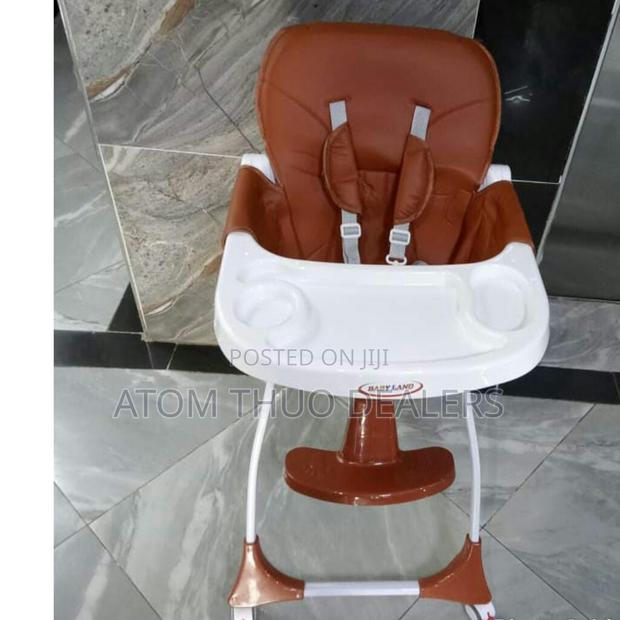 Brown Feeding Chair - main view