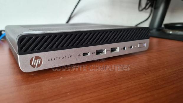 Desktop Computer HP EliteDesk 800 G4 8GB Intel Core I5 SSD 512GB - thumbnail 2