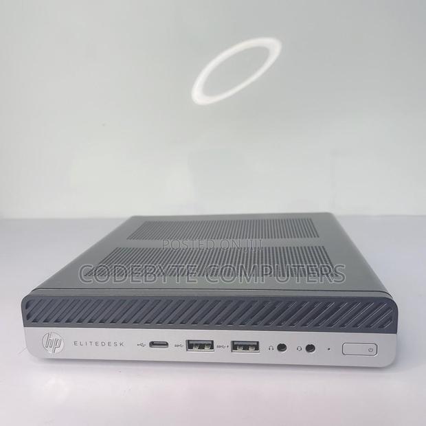 Desktop Computer HP EliteDesk 800 G4 8GB Intel Core I5 SSD 512GB - thumbnail 3