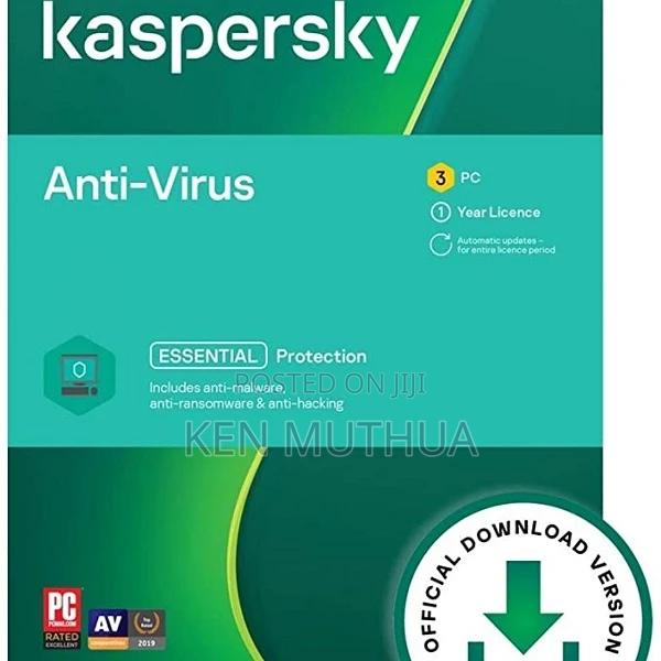 Kaspersky Antivirus 3 User + 1 Free - main view