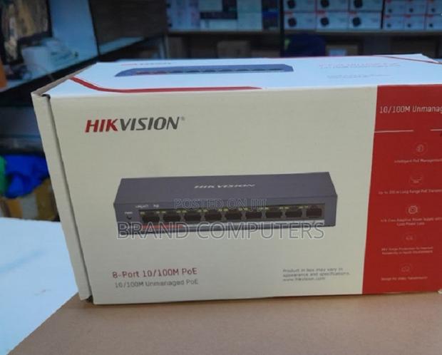 Hikvision 8 Ports Unmanaged Poe Switch FULL POE
