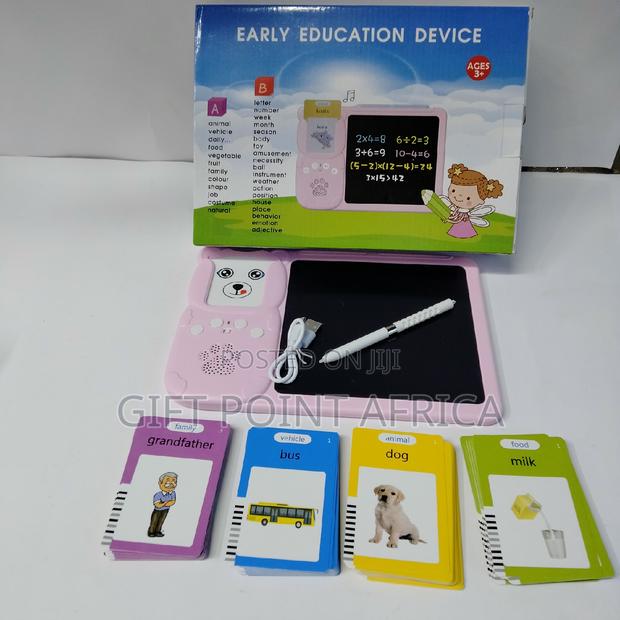Educational 2 in 1 Flash Card Reader With LCD Writing Pad - main view