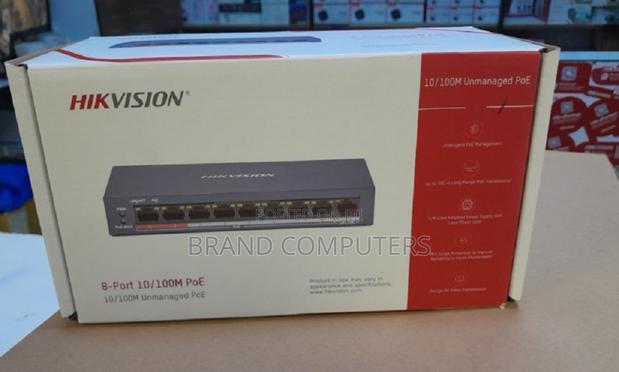 Hikvision 8 Port POE Switch//Full Poe - main view