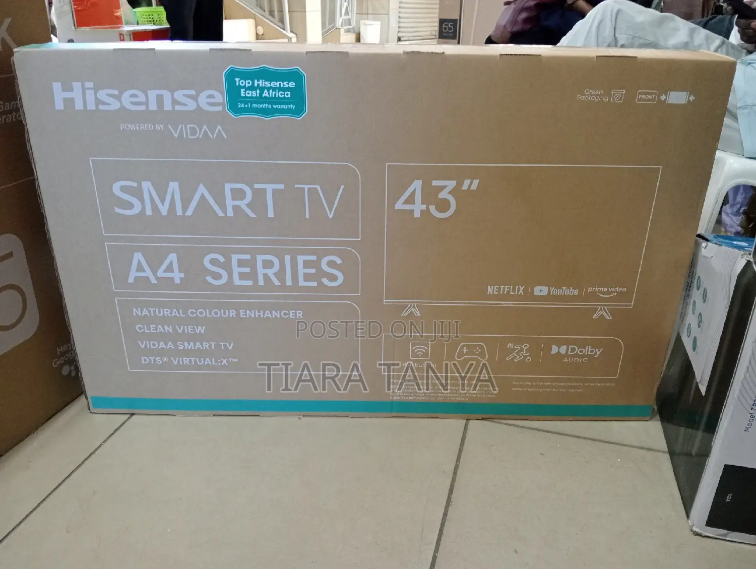 Hisense 43 Inches Smart Full Hd A4 TV