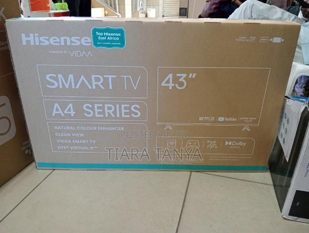 Hisense 43 Inches Smart Full Hd A4 Tv - main view