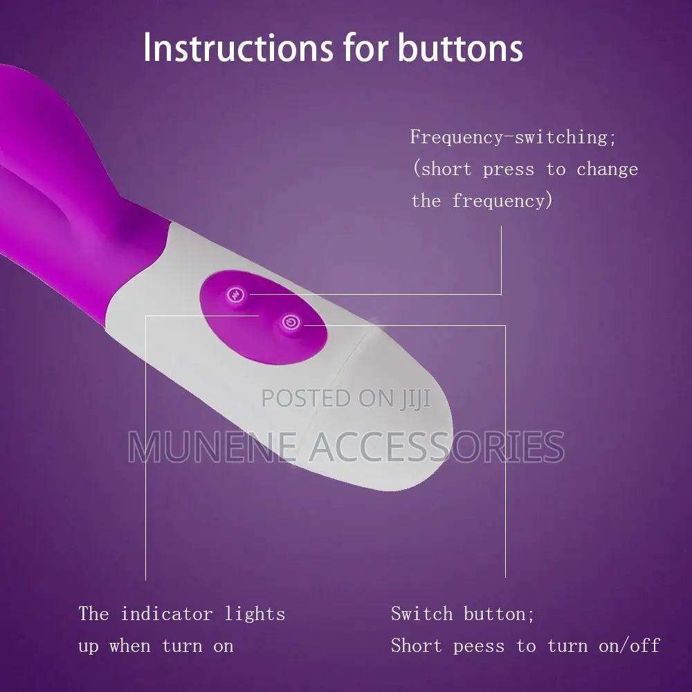Rabbit 20mode Vibrator Dildo Wand Battery Powered