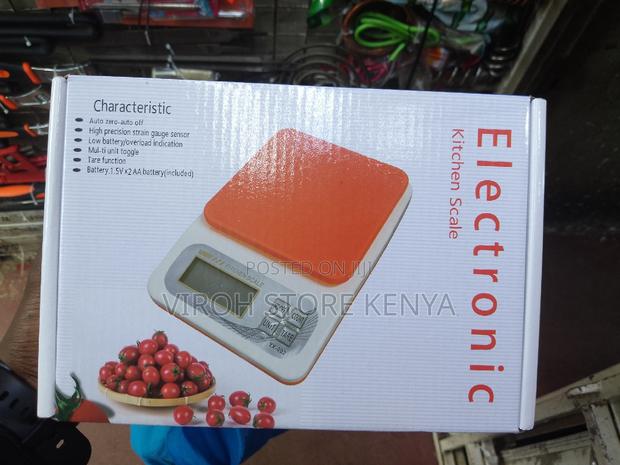 Digital Kitchen Scale Electronic Kitchen Scale Upto 5kgs - thumbnail 2