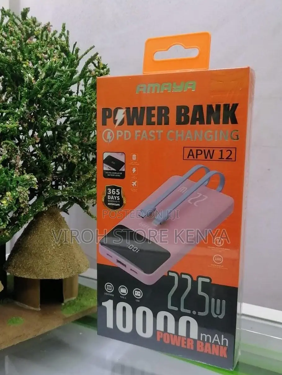 Amaya 10000mah Powerbank 22.5W With LED Display 00