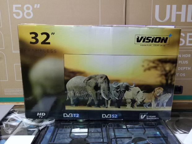 Vision Plus VP8832DF 32" HD Frameless Digital LED TV - thumbnail 3