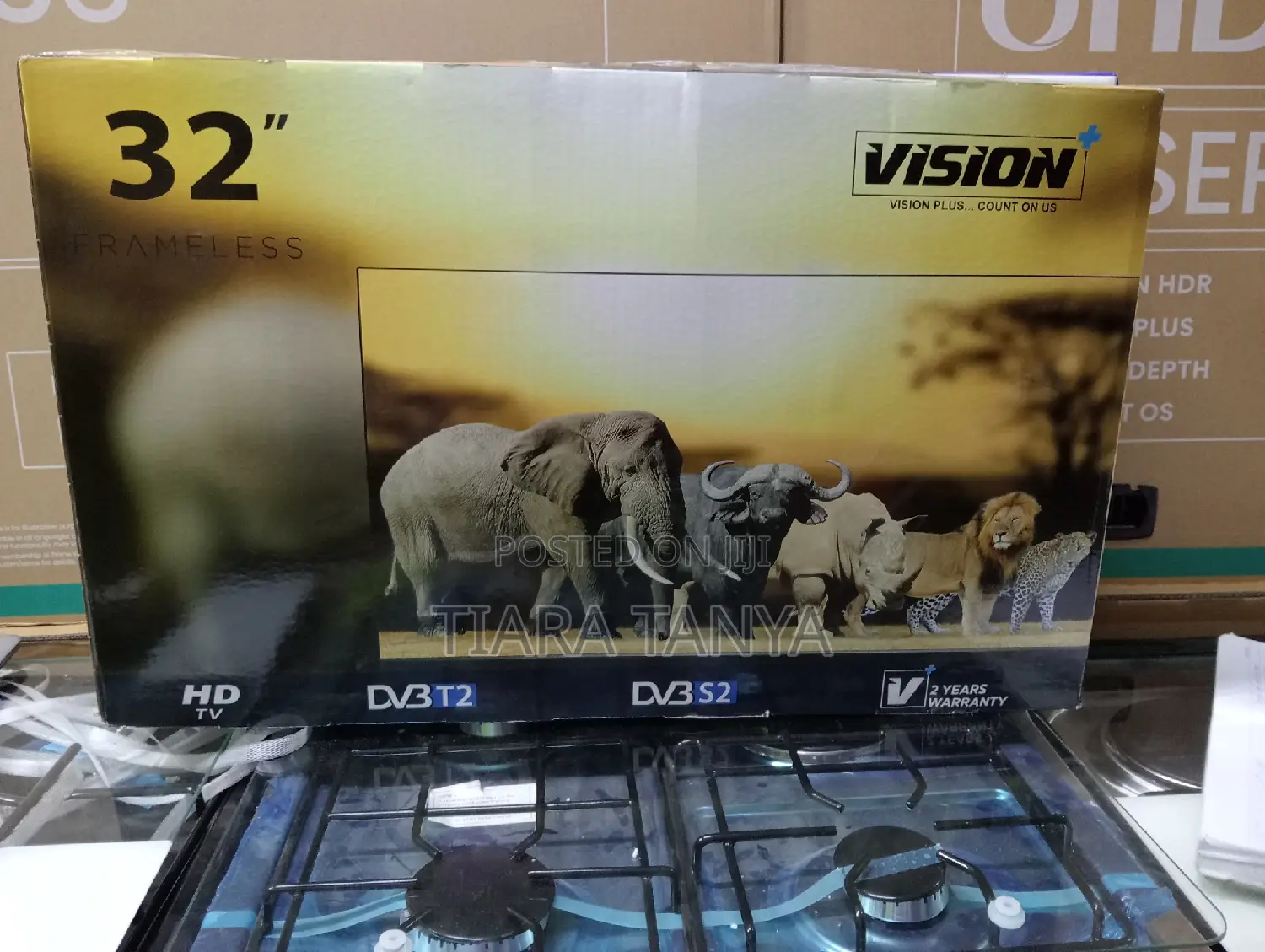 Vision Plus VP8832DF 32" HD Frameless Digital LED TV