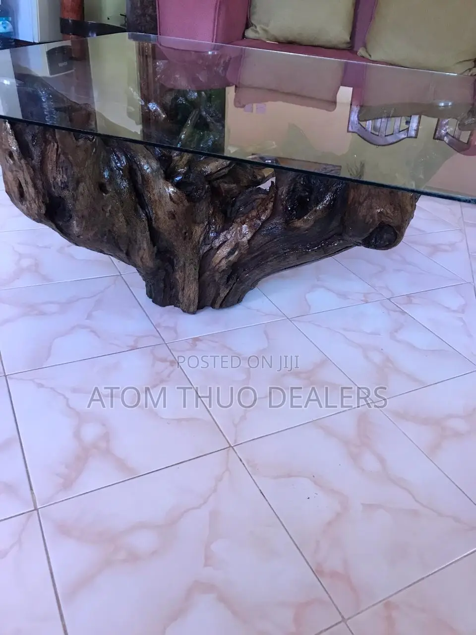 A Unique Glass Table