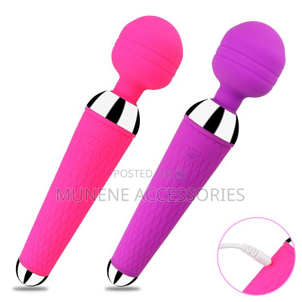 10mode Vibrator Wand Adult Sex Toys G Spot Clit Dildo - Pink - thumbnail 4