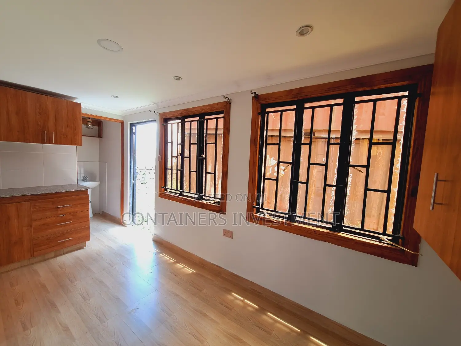 Container Home- 20ft Container Bedsitter.