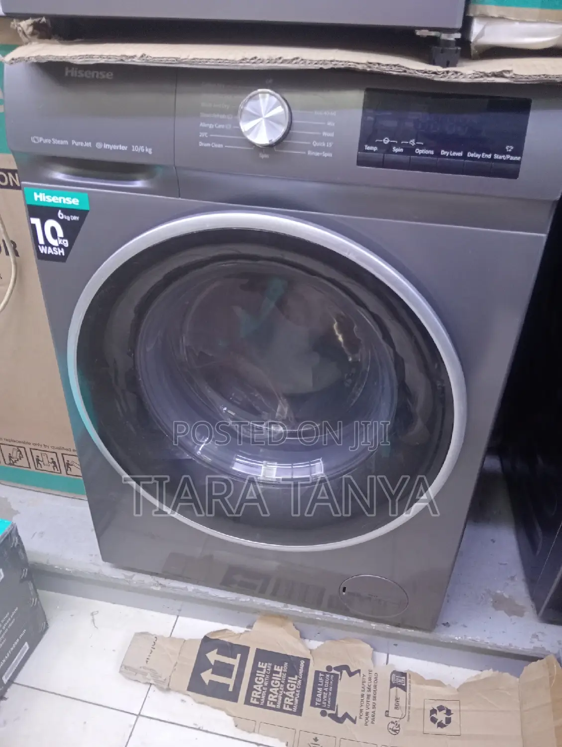 Offer Hisense Wash Dry 10kg/6kg Washing Machine