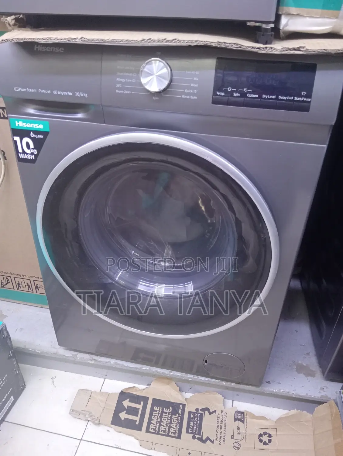 Offer Hisense Wash Dry 10kg/6kg Washing Machine