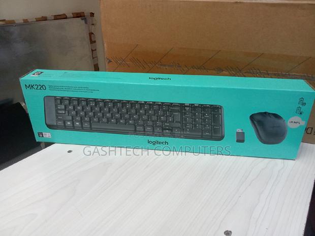 MK 220 // Logitech Wireless Keyboard Mouse MK220 - main view