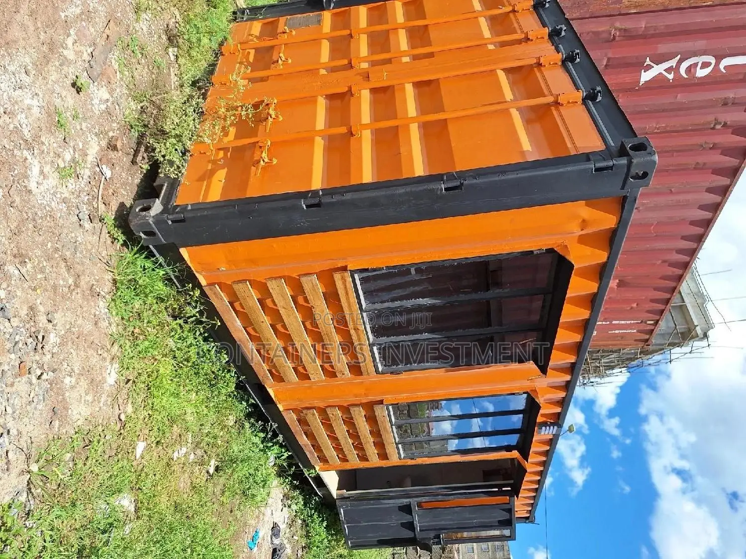 Container Home- 20ft Container Bedsitter.