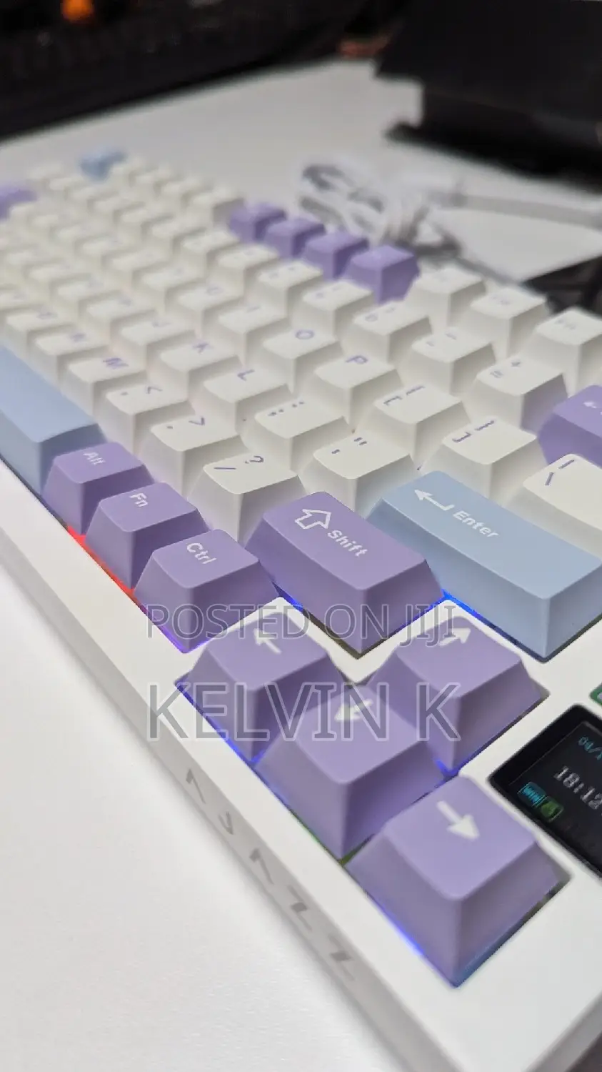 Ajazz Ak820 Pro Mechanical Gaming Keyboard Lubed Switches